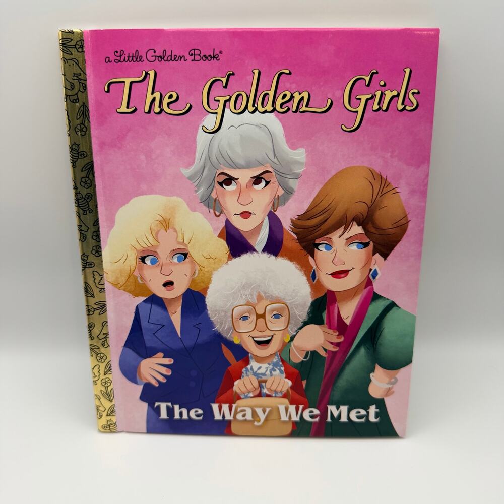 3/$25 - The Golden Girls - Little Golden Book